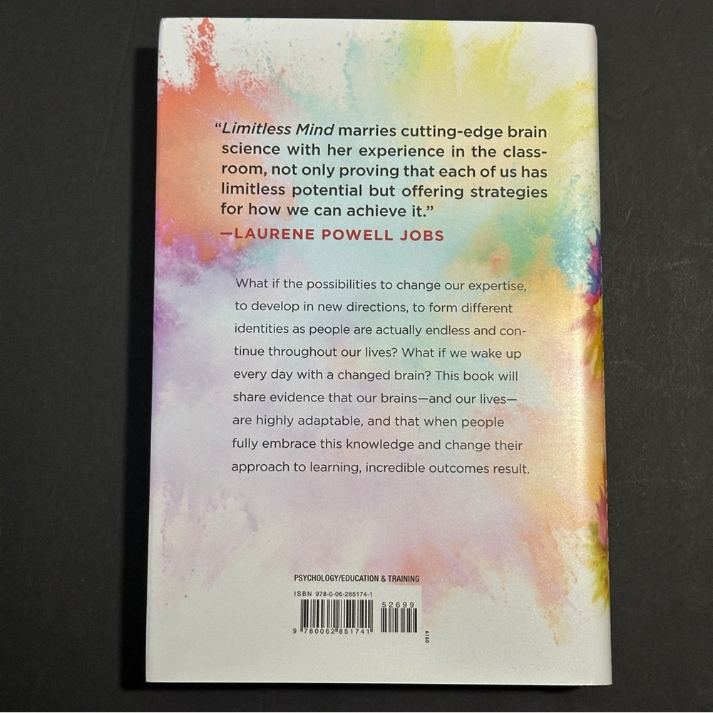 Limitless Mind by Jo Boaler | Self-Help, Neuroscience | Hardcover Book - Picture 2 of 9